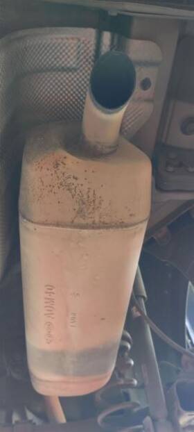 333.hy1s17 Hyundai Elantra 2017 Muffler 2881780