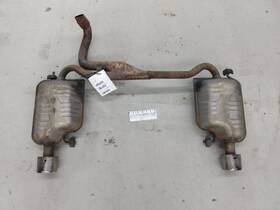 333.hy1u06 Hyundai Tiburon Gt Rear Dual Exhaust Muffler System Fits 2005 2006