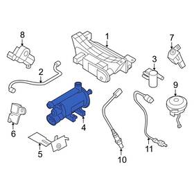 289102 Hyundai Oe For Elantra Gt 13-20 Evaporative Emissions System Purge Flow Sensor