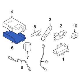 314253l500 Hyundai Oe For Sonata 2009-2010 Vapor Canister Bracket