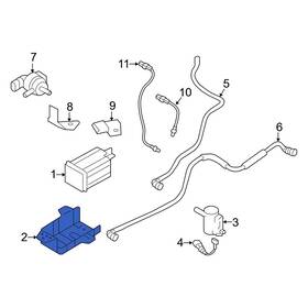 31425b8500 Hyundai Oe For Santa Fe Xl 2019 Vapor Canister Bracket 31425b8500 Hyundai Oe For Santa Fe Xl 2019 Vapor Canister Bracket