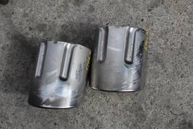 333.in1m18 Infiniti 2017 2019 Q50 Muffler Exhaust Tips Pair 3.0l Rwd