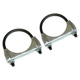 Inl10837 Inline Tube 1964-77 Gm Correct Muffler Clamp With 3/8 Inch U Bolt 2 2pc Inl10837 Inline Tube 1964-77 Gm Correct Muffler Clamp With 3/8 Inch U Bolt 2 2pc