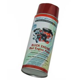 Inl15376 Inline Tube 1964-74 Buick 350 400 455 Gs Gsx Skylark High Temp Engine Red Spray Paint 1 Can