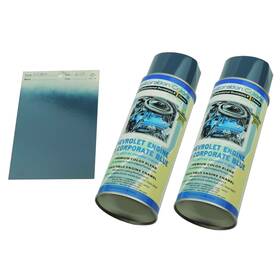 Inl30412 Inline Tube 1977-82 Chevrolet Camaro Corvette Chevy Blue High Temp Engine Spray Paint 2 Cans
