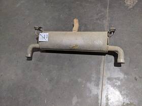 333.am8618 Jeep 2014-2022 Cherokee 3.2l Rear Lower Exhaust System Muffler Resonator 1159497