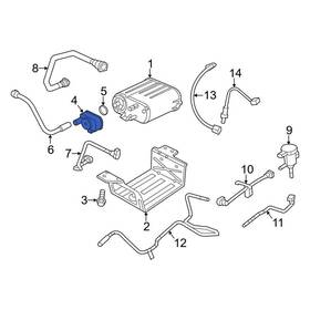 4861962ad Jeep Oe For Liberty 07 Evaporative Emissions System Leak Detection Pump