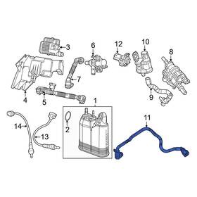 68490805aa Jeep Oe For Grand Cherokee 22-25 Evaporative Emissions System Lines