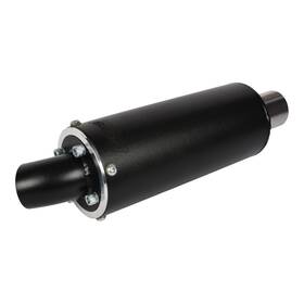 22803 Joes Racing Products Muffler 18 Inch Oal 2in Adapter - Black 22803 Joes Racing Products Muffler 18 Inch Oal 2in Adapter - Black