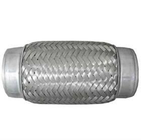 Flx2506b Jones Exhaust Universal Flex Pipe Weld-on 2.5 Diameter 6 F Flx2506b Jones Exhaust Universal Flex Pipe Weld-on 2.5 Diameter 6 F
