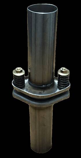 Sj200-12-jns Jones Exhaust Sj200-12 Universal Spherical Joint With Spring Bolts 2 Inch Id X 12 L Sj200-12-jns Jones Exhaust Sj200-12 Universal Spherical Joint With Spring Bolts 2 Inch Id X 12 L