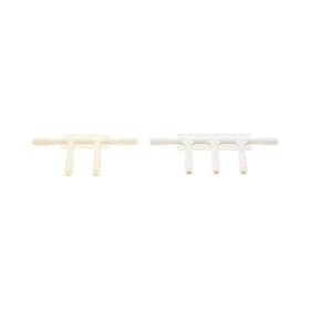 Alx-pau-mm-47361-cl360a50 Karparts360 Vacuum Tubing Connector Assortment 2 Pieces 4/5 Way Type Plastic White