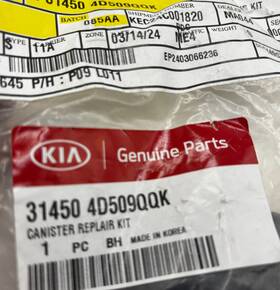 4d509qqk Kia 31450 Genuine Parts Canister Repair Kit 4d509qqk Kia 31450 Genuine Parts Canister Repair Kit