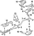 L363-40-200 Mazda L36340200 Genuine Oem