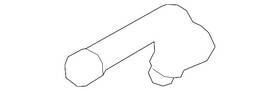 Lr104027 Land-rover Genuine Hose