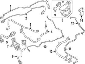 Lr152418 Land-rover Genuine Breather Tube