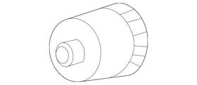Lr155104 Land-rover Genuine Vapor Canister Filter Lr155104 Land-rover Genuine Vapor Canister Filter
