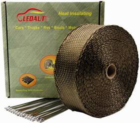 Hmhrt250x Ledaut 2 Inch X 50ft Twill Weave Motorcycle Atv Titanium Inches 50 Foot