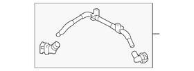 77707-0e060 Lexus Genuine Canister Hose 77707-0e060 Lexus Genuine Canister Hose