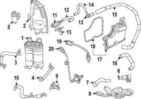 Kmv6-42-580 Mazda Genuine Evaporator Tube