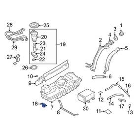 Gy0118741 Mazda Oe For Mpv 2000-2001 Vapor Canister Purge Solenoid Gy0118741 Mazda Oe For Mpv 2000-2001 Vapor Canister Purge Solenoid