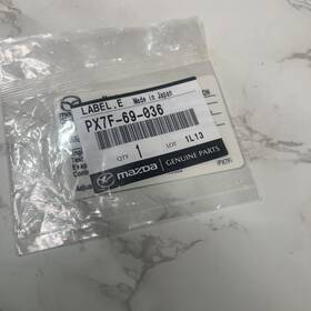 Px7f-69-036 Mazda Genuine 2021 6 2.5l 2wd Sedan Emission Label E Oem