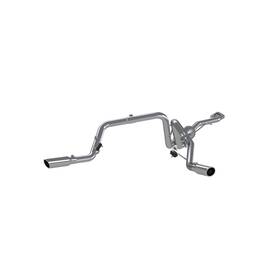 S5018al Mbrp Exhaust For 2003-2007 Chev/gmc 1500 Classic 4.8/5.3l Ec/cc-sb Cat Back Dual Split