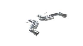 S7034al Mbrp Ss Dual Rear Exit Axle Back With 4.5 Inch Od Tips Al For 16-19 Chevy Camaro