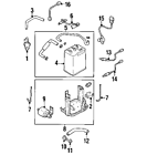 Me301-13338a Kia Genuine Oem Pcv Valve Grommet
