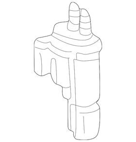 000-500-32-01 Mercedes-benz Genuine Secondary Air Injection Pump Check Valve