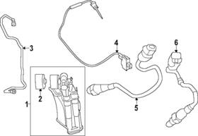 000-905-64-16 Mercedes-benz Genuine Temp Sensor