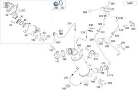 000-905-70-04 Mercedes-benz Genuine Temperature Sensor