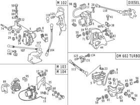 000-992-37-60 Mercedes-benz Genuine Spacer Tube 000-992-37-60 Mercedes-benz Genuine Spacer Tube