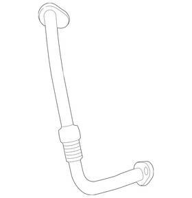 156-141-15-04 Mercedes-benz Genuine Air Line