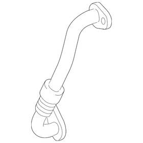156-141-16-04 Mercedes-benz Genuine A.i.r Pipe