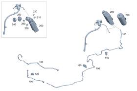 167-470-05-04 Mercedes-benz Genuine Purge Line 167-470-05-04 Mercedes-benz Genuine Purge Line