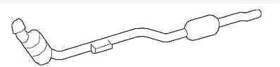 2124902635 Mercedes-benz 2010-2011 E350 Passenger Right Muffler Assembly Oem