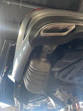 2124907760 Mercedes-benz 2013-2016 E350 Driver Left Muffler Assembly Oem