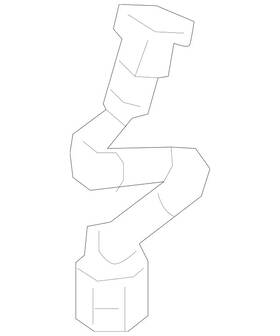 264-018-21-00 Mercedes-benz Genuine Purge Line 264-018-21-00 Mercedes-benz Genuine Purge Line