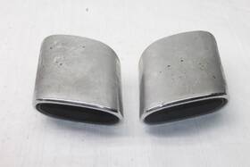 331.mb1z04 Mercedes-benz 2004 Sl500 R230 Roadster #245 Rear Muffler Exhaust Tips Left Right 331.mb1z04 Mercedes-benz 2004 Sl500 R230 Roadster #245 Rear Muffler Exhaust Tips Left Right