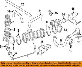 0009052706 Mercedes Oem 13-18 Gl350 Emission Components-pressure Sensor