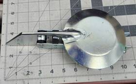 Fb0037 Mercury Metal Manufacturing 4 Inch Tractor Exhaust Cap Weather Flap Rain Muffler Cover Bb27