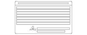 7430a253 Mitsubishi Genuine Emission Label