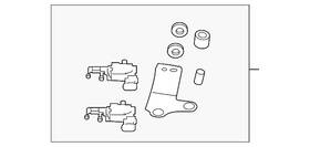 8657a036 Mitsubishi Genuine Valve Assembly 8657a036 Mitsubishi Genuine Valve Assembly