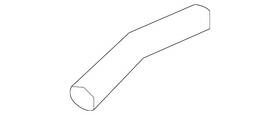 Ax000024 Mitsubishi Genuine Vacuum Hose