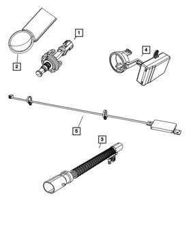 05026342aa Mopar Genuine Jumper Wiring 5026342aa