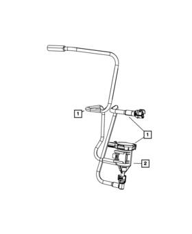 05085515ad Mopar Genuine Proportional Purge Solenoid Harness 5085515ad