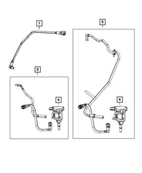 05147029ad Mopar Genuine Vapor Canister Purge Harness 5147029ad 05147029ad Mopar Genuine Vapor Canister Purge Harness 5147029ad