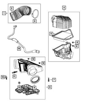 06105177aa Mopar Genuine Hose Clamp 6105177aa