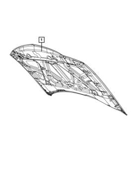 4722033aa Mopar Genuine Veci Label